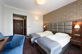 Отель Hotel Nowy Dwór Тшебница Двухместный номер Делюкс с 1 кроватью-16